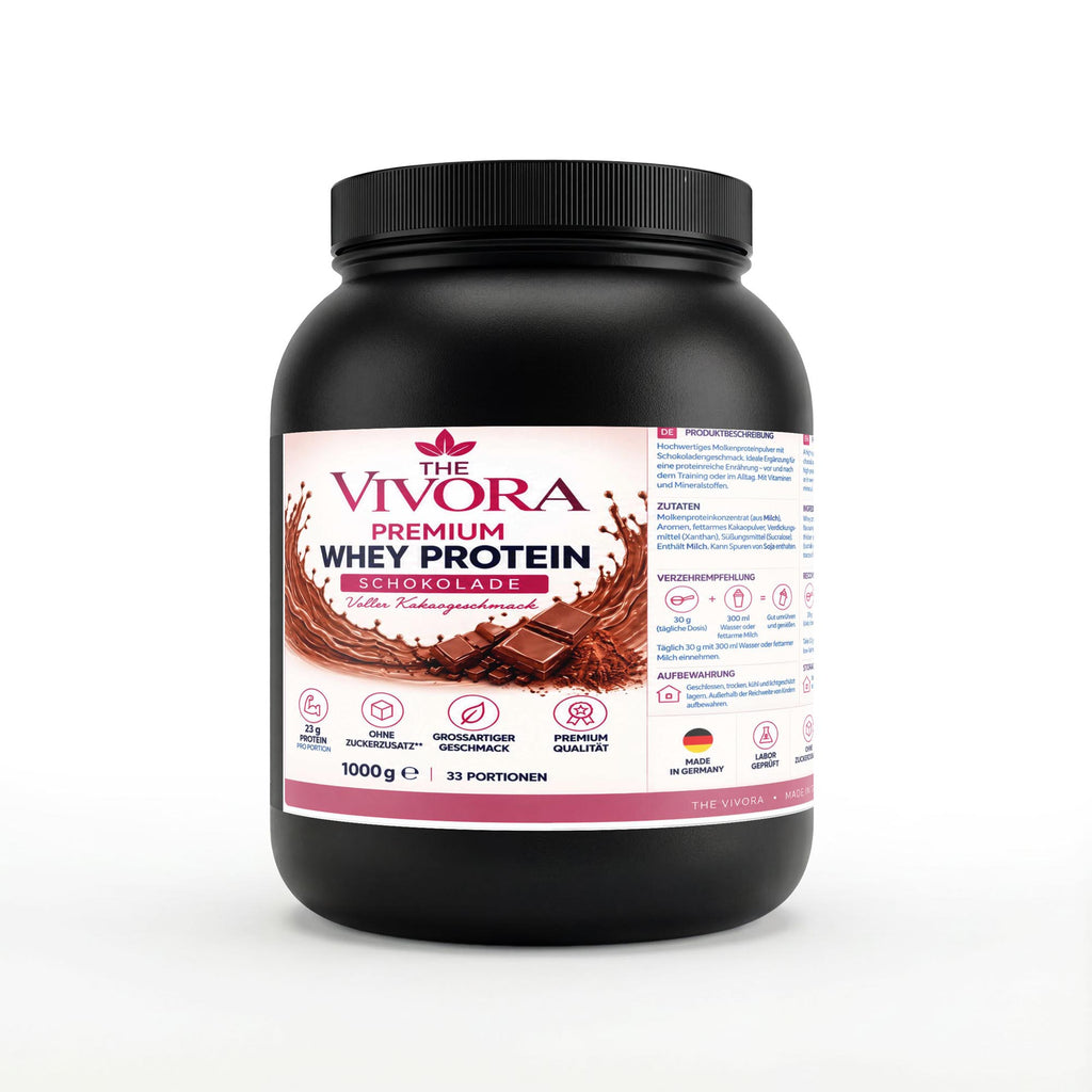 Premium Whey Protein Schokolade - 1.000g