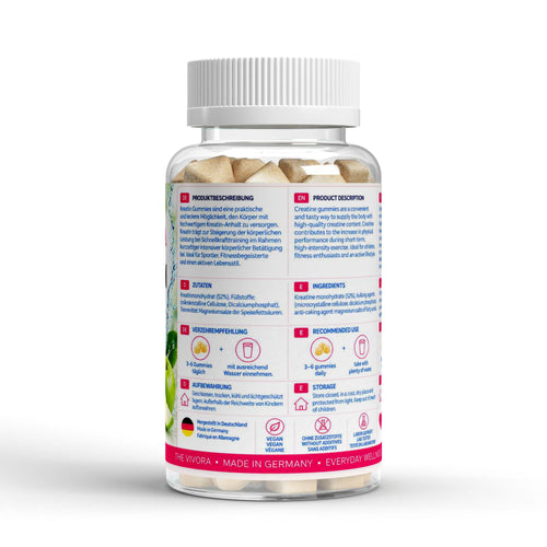 Kreatin Gummies Apfel - 90 Stk.