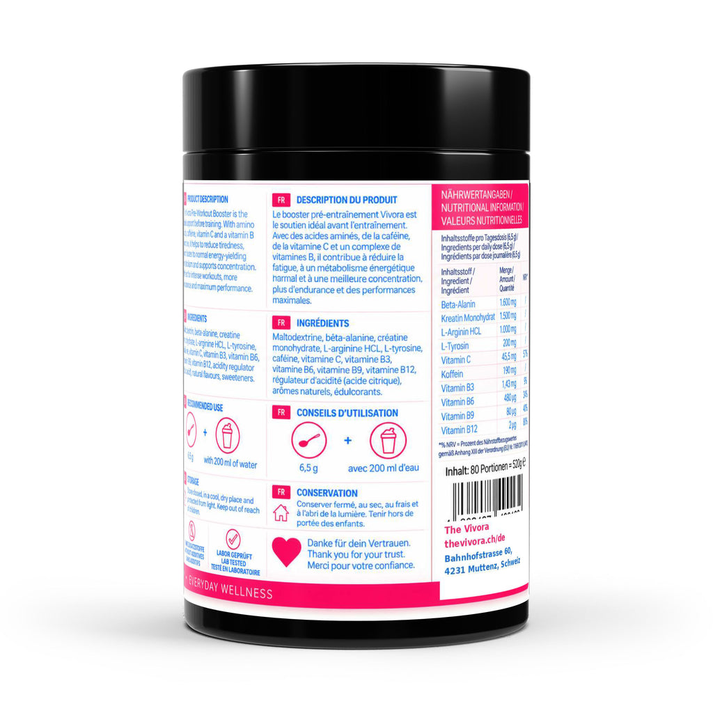 Pre-Workout Booster Tutti Frutti - 520g