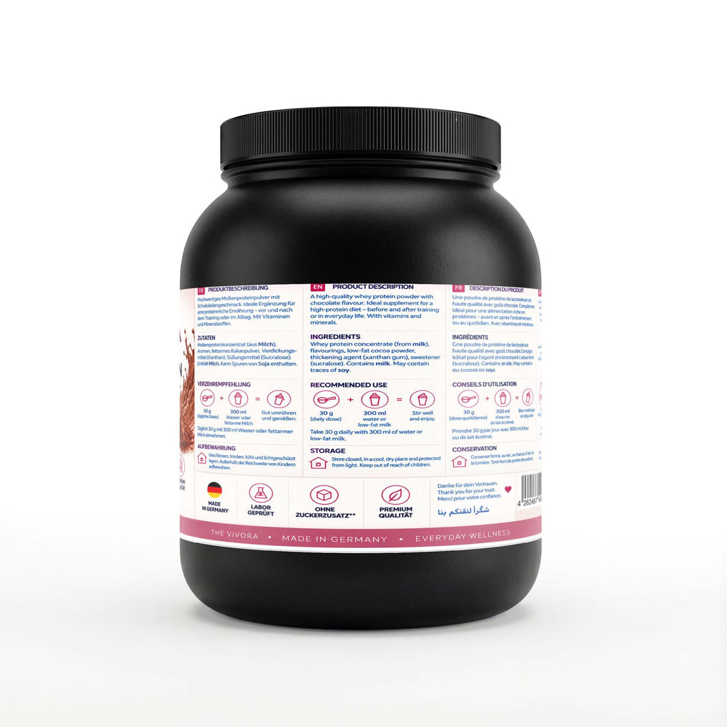 Premium Whey Protein Schokolade - 1.000g